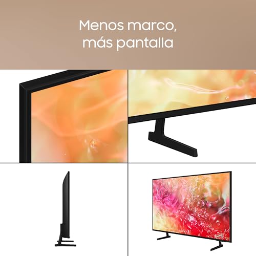 Samsung TV Crystal UHD 4K 2024 75DU7105 Smart TV de 75" Crystal UHD con Colores Puros con PurColor, el Mejor Smart TV, Todos los Altavoces a la Vez con Q-Symphony y controla tu casa con SmartThings