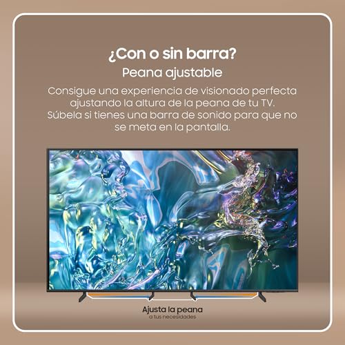 Samsung TV Crystal UHD 4K 2024 75DU7105 Smart TV de 75" Crystal UHD con Colores Puros con PurColor, el Mejor Smart TV, Todos los Altavoces a la Vez con Q-Symphony y controla tu casa con SmartThings