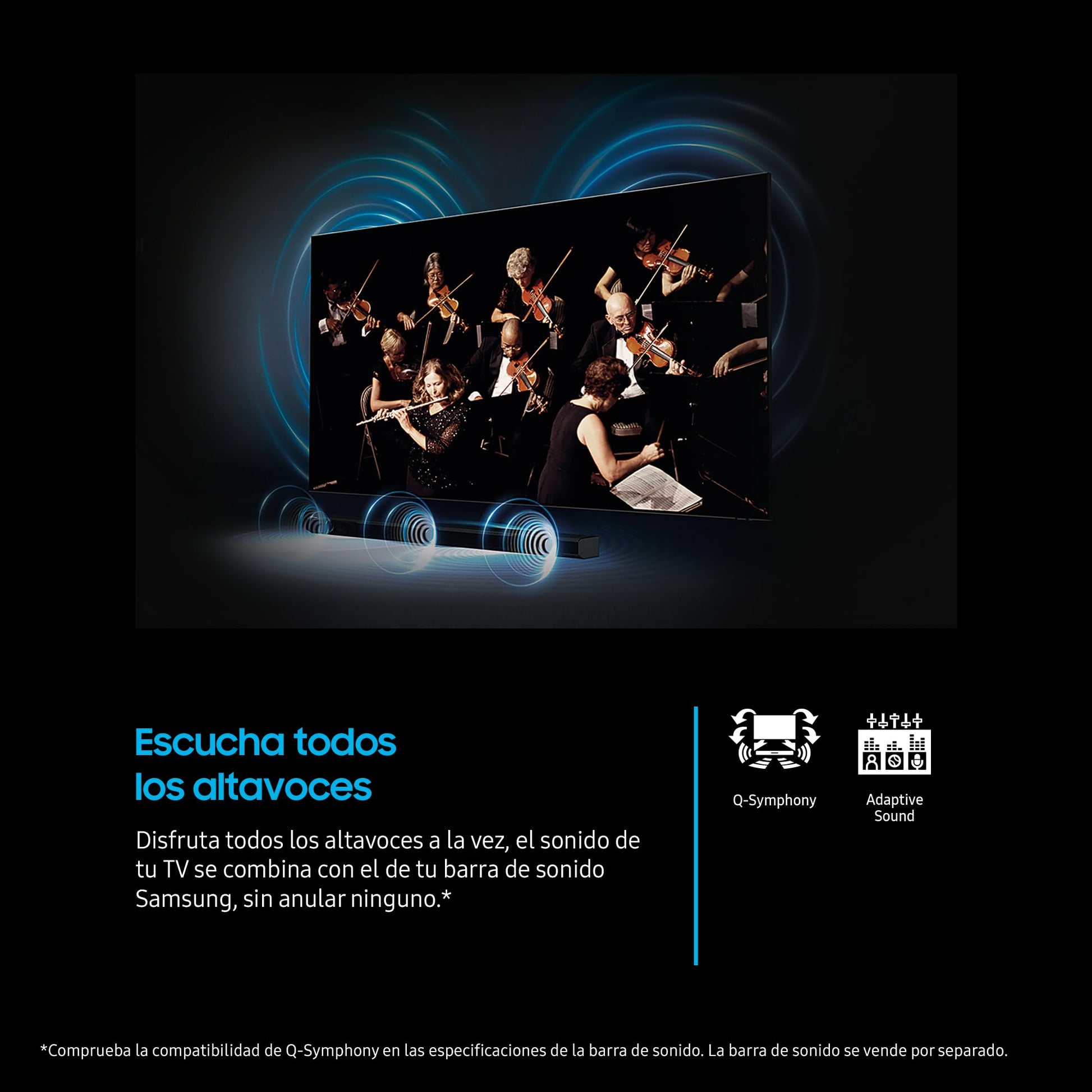 Samsung TV 75 Pulgadas Crystal UHD U7025F 4K Smart TV, Colores increíbles con Crystal Processor 4K, Escucha Todos los Altavoces con Q-Symphony, Datos protegidos Knox Security y Gaming Hub
