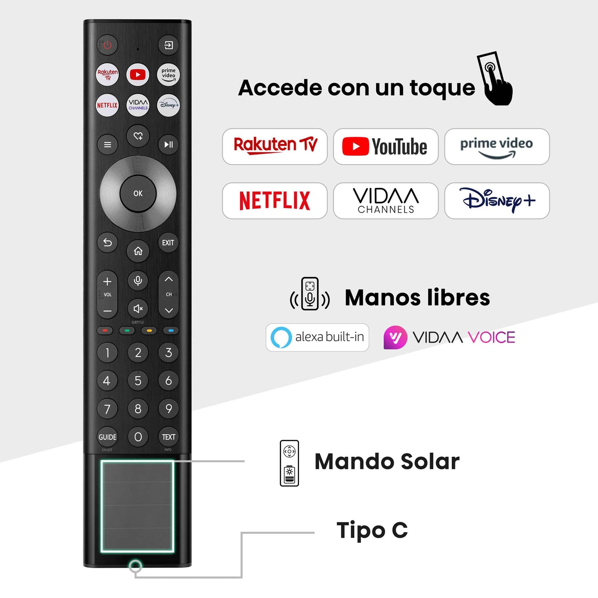 Hisense 75U7NQ - Mini-LED TV, 75 Pulgadas, con Quantum Dot Colour, Modo Juego de 144Hz VRR 240 fps, Full Array Local Dimming, Procesador Hi-View Engine,Dolby Vision IQ & Dolby Atmos (Nuevo 2024)