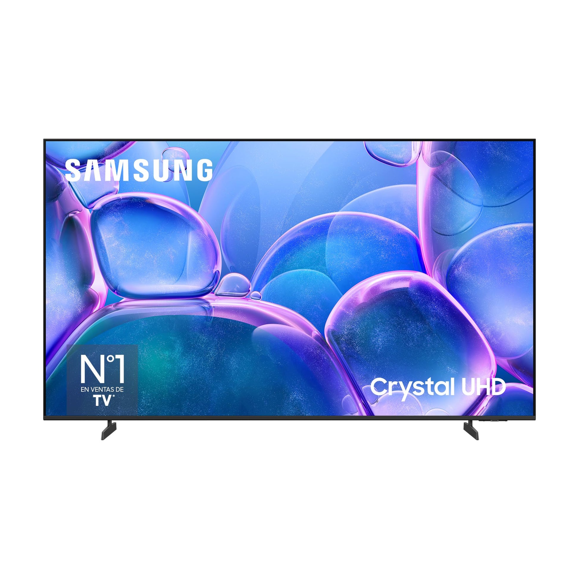 Samsung TV 75 Pulgadas Crystal UHD U7025F 4K Smart TV, Colores increíbles con Crystal Processor 4K, Escucha Todos los Altavoces con Q-Symphony, Datos protegidos Knox Security y Gaming Hub